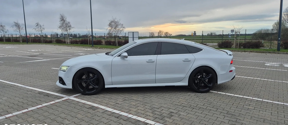 Audi RS7 cena 158000 przebieg: 170000, rok produkcji 2014 z Wrocław małe 191